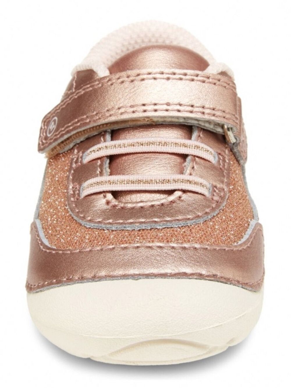 Stride Rite Toddler Sneakers in Rose Gold Glitter